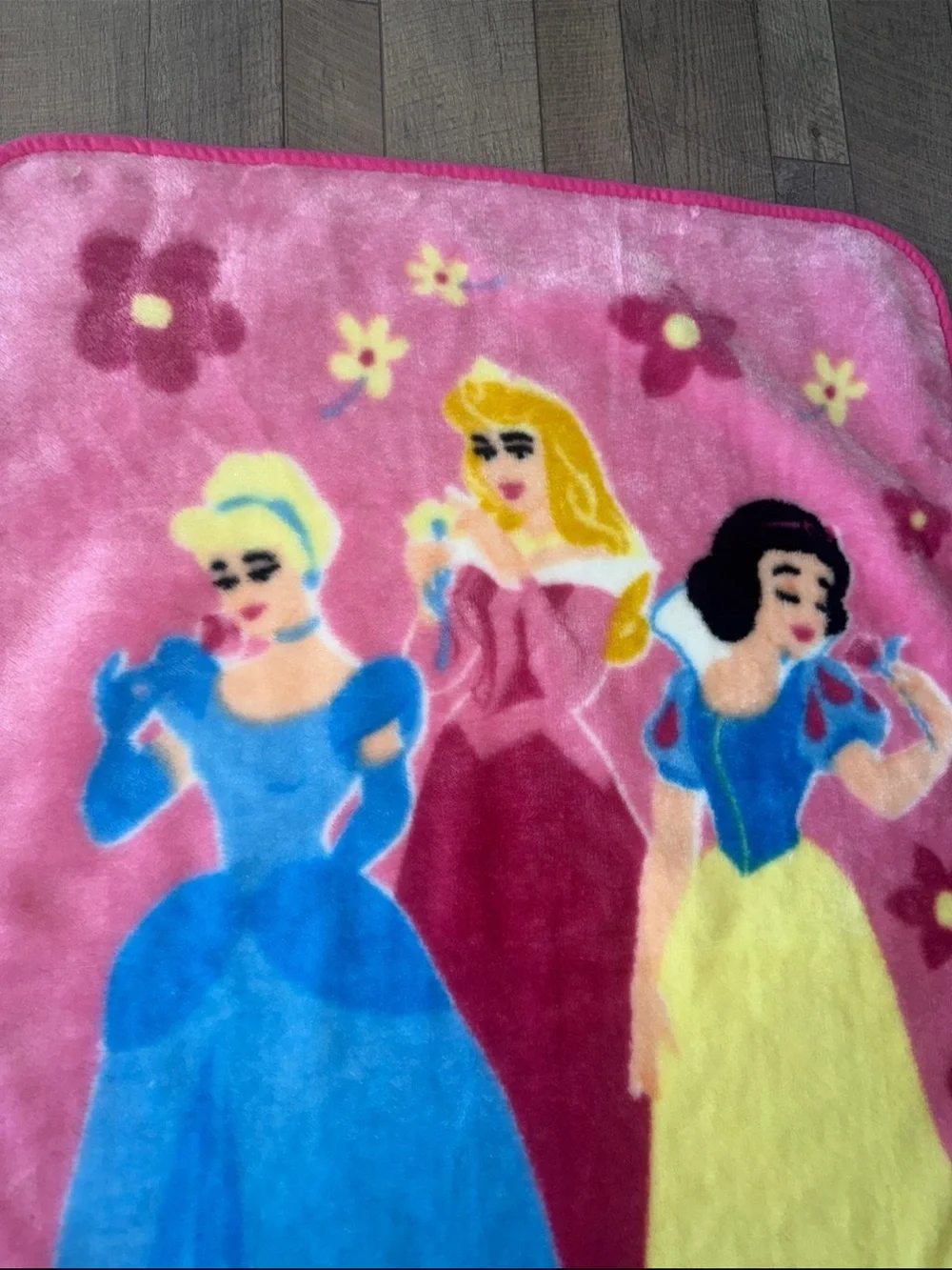 Disney Princess Pink Blanket